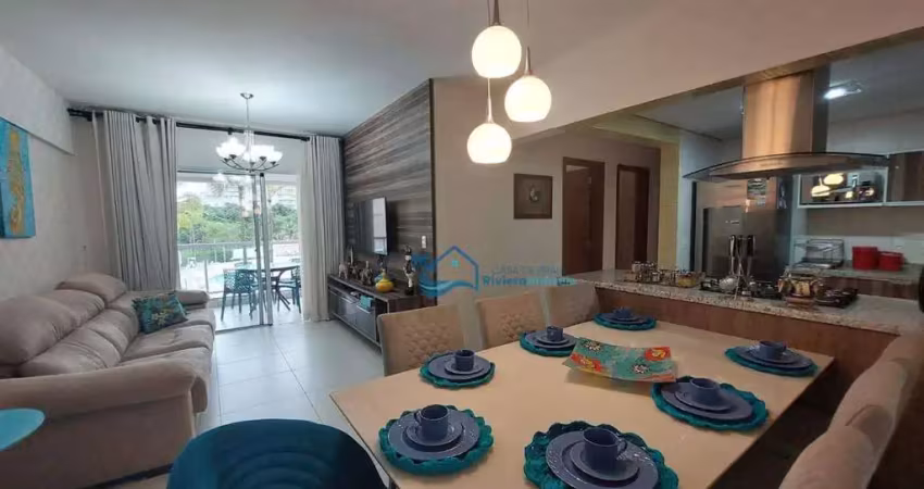 Apartamento com 3 dormitórios, 86 m² - venda por R$ 1.450.000,00 ou aluguel por R$ 87.695,00/ano - Jardim  São Lourenço - Bertioga/SP