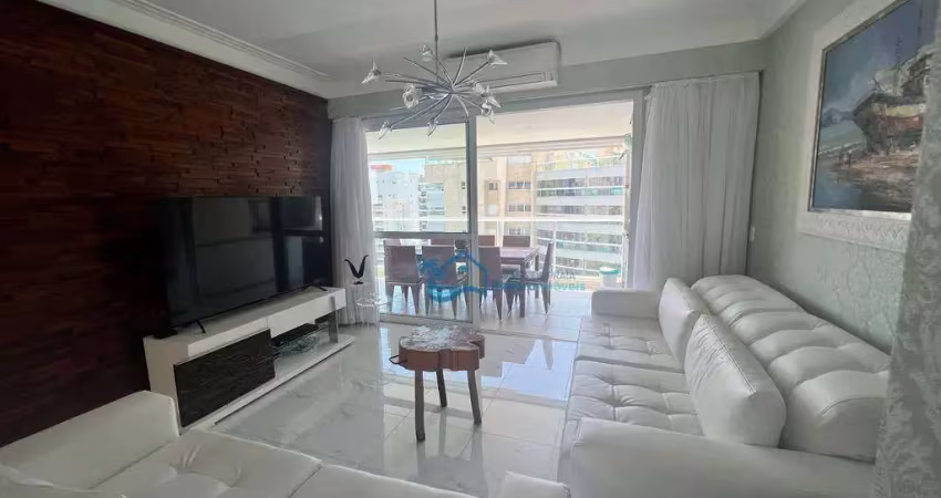 Apartamento com 3 dormitórios para alugar, 138 m² por r$ 5.400,00/dia - riviera - módulo 8 - bertioga/sp