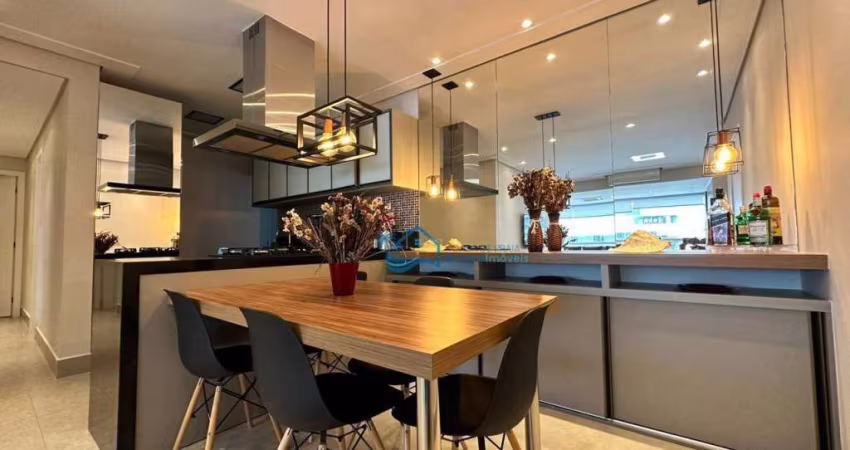 Apartamento com 4 dormitórios para alugar, 132 m² por R$ 3.550,00/dia - Riviera Módulo 08 - Bertioga/SP
