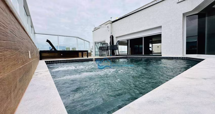 Cobertura com 3 dormitórios à venda, 172 m² por R$ 6.800.000,00 - Riviera Módulo 6 - Bertioga/SP