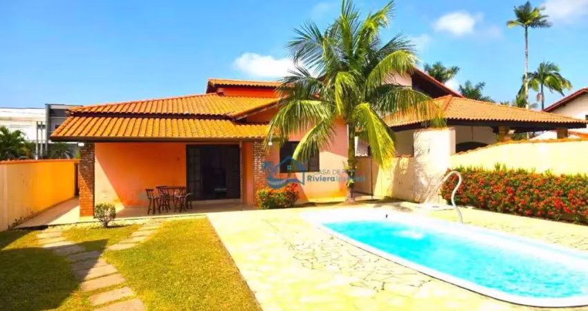 Casa com 3 dormitórios à venda, 177 m² por r$ 1.200.000,00 - boracéia - bertioga/sp