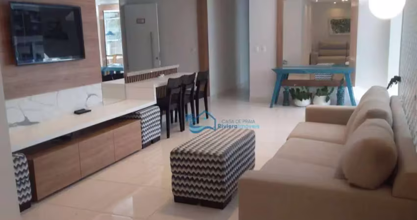 Apartamento com 2 dormitórios, 138 m² - venda por R$ 5.350.000,00 ou aluguel por R$ 18.000,00/mês - Riviera Módulo 07 - Bertioga/SP