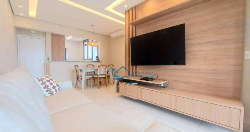 Apartamento com 2 dormitórios à venda, 76 m² por R$ 1.350.000,00 - Centro - Bertioga/SP