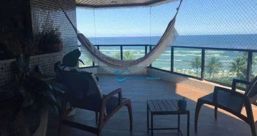 Apartamento com 4 dormitórios para alugar, 292 m² por R$ 3.800,00/dia - Riviera Módulo 06 - Bertioga/SP
