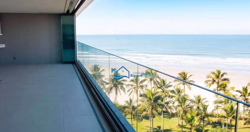 Apartamento com 4 dormitórios à venda, 208 m² por r$ 16.500.000,00 - riviera módulo 03 - bertioga/sp