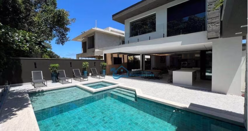 Casa com 5 dormitórios à venda, 384 m² por R$ 12.500.000,00 - Riviera Módulo 11 - Bertioga/SP