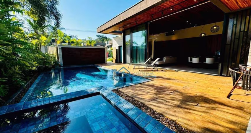 Casa com 4 dormitórios à venda, 340 m² por R$ 7.900.000,00 - Riviera - Módulo 24 - Bertioga/SP
