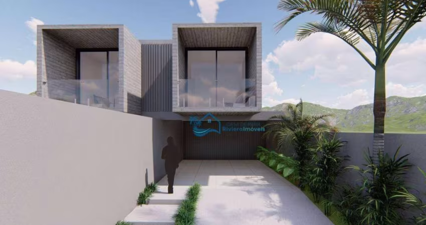 Sobrado com 5 dormitórios à venda, 197 m² por R$ 2.100.000,00 - Boracéia - Bertioga/SP