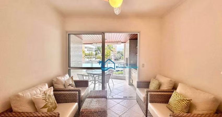 Apartamento com 3 dormitórios, 118 m² - venda por R$ 3.200.000,00 ou aluguel por R$ 13.500,00/mês - Riviera Módulo 02 - Bertioga/SP