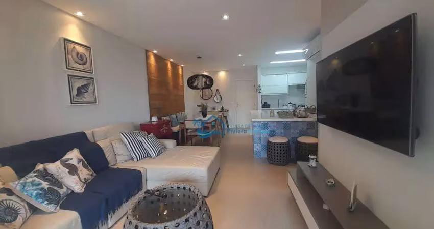 Apartamento com 4 dormitórios à venda, 110 m² por r$ 3.000.000,00 - riviera módulo 07 - bertioga/sp
