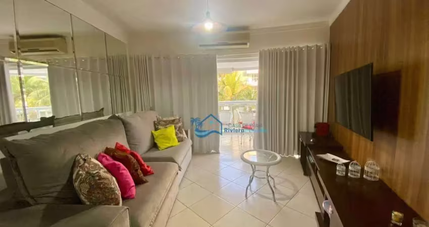 Apartamento com 3 dormitórios à venda, 107 m² por r$ 2.600.000,00 - riviera módulo 02 - bertioga/sp