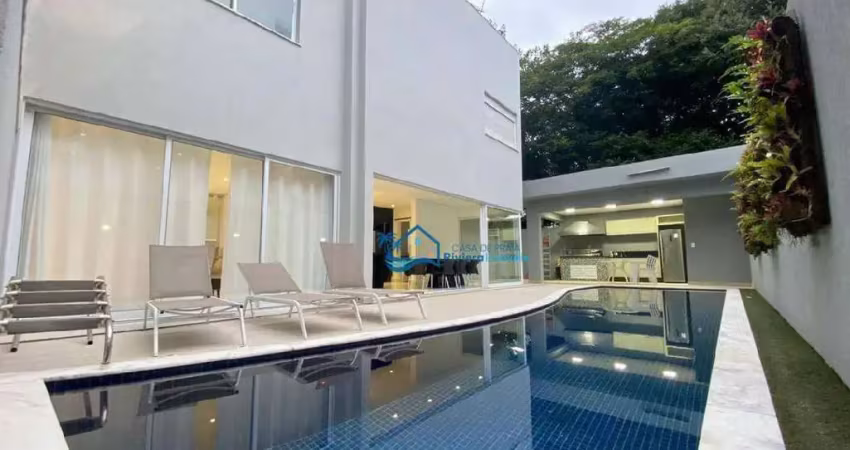 Casa com 5 dormitórios à venda, 414 m² por r$ 8.500.000,00 - riviera módulo 5 - bertioga/sp