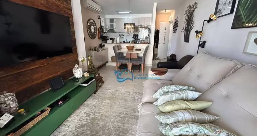 Apartamento com 2 dormitórios à venda, 72 m² por r$ 815.000,00 - maitinga - bertioga/sp