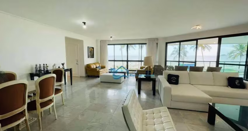 Apartamento com 4 dormitórios para alugar, 355 m² por r$ 5.500,00/dia - riviera módulo 06 - bertioga/sp