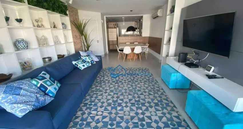 Apartamento com 3 dormitórios à venda, 144 m² por r$ 4.300.000,00 - riviera módulo 07 - bertioga/sp