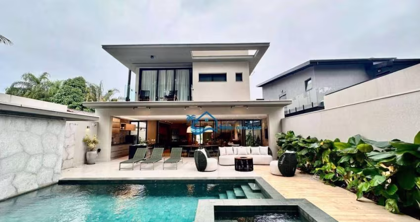 Casa com 5 dormitórios à venda, 380 m² por R$ 9.500.000,00 - Riviera Módulo 21 - Bertioga/SP