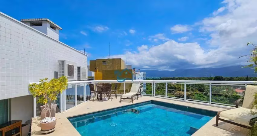 Cobertura com 4 dormitórios à venda, 198 m² por R$ 6.000.000,00 - Riviera - Módulo 7 - Bertioga/SP