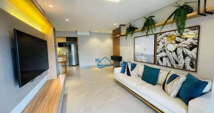 Apartamento com 3 dormitórios, 95 m² - venda por R$ 3.100.000,00 ou aluguel por R$ 13.000,00/mês - Riviera Módulo 08 - Bertioga/SP