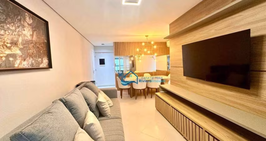 Apartamento com 3 dormitórios à venda, 103 m² por R$ 3.180.000,00 - Riviera Módulo 2 - Bertioga/SP