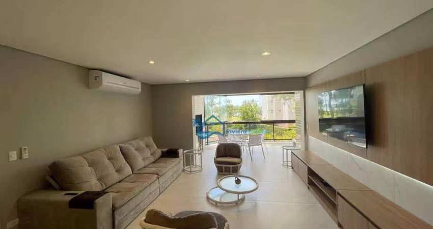 Apartamento com 3 dormitórios, 160 m² - venda por R$ 6.000.000,00 ou aluguel por R$ 5.800,00/dia - Riviera Módulo 3 - Bertioga/SP