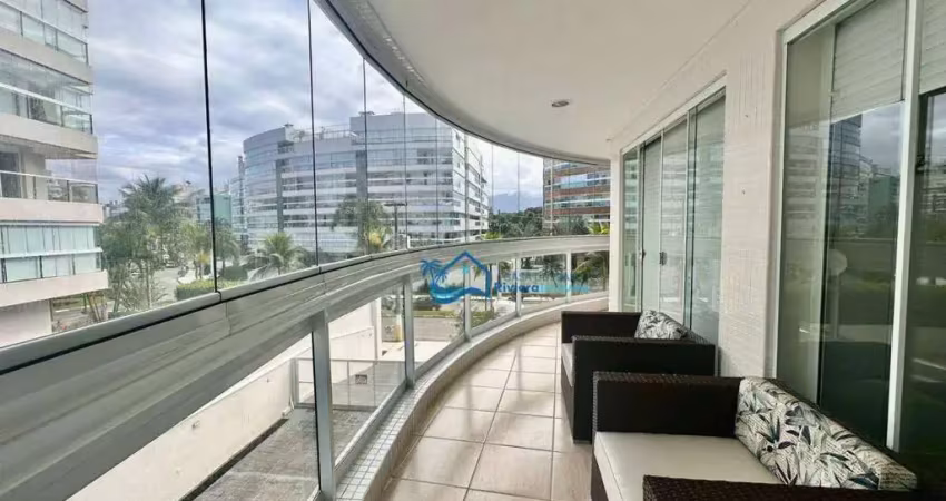 Apartamento com 3 dormitórios para alugar, 155 m² por R$ 13.000,00/mês - Riviera - Módulo 7 - Bertioga/SP