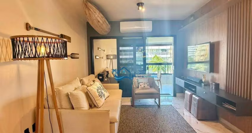 Apartamento com 3 dormitórios à venda, 94 m² por r$ 2.660.000,00 - riviera módulo 2 - bertioga/sp