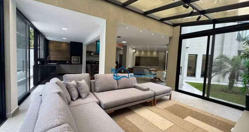 Casa com 5 dormitórios à venda, 309 m² por r$ 4.500.000,00 - riviera - módulo 30 - bertioga/sp