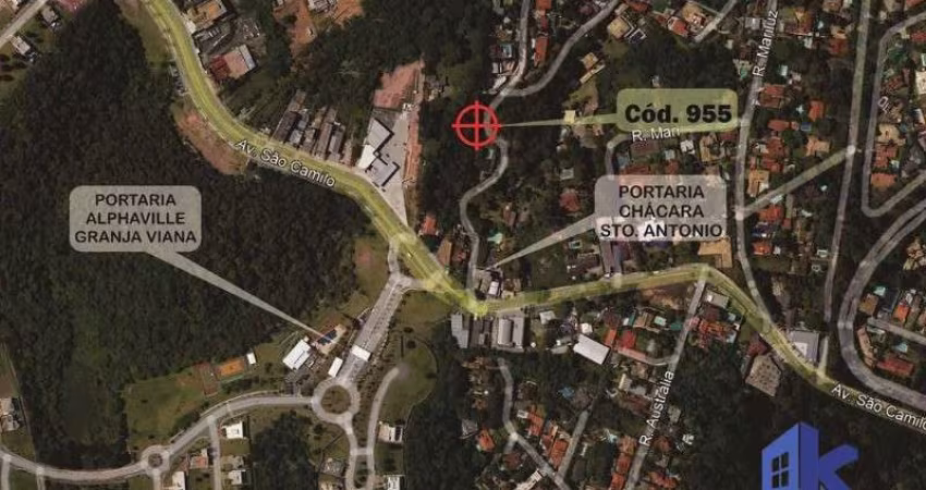 Terreno a Venda Granja Viana SP - Chác. Sto Antonio.
