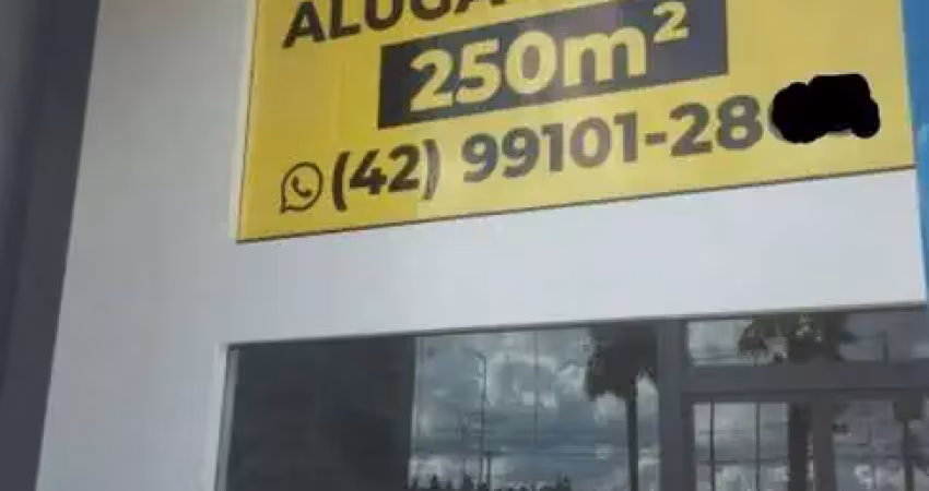 Sala comercial para locação em guarapuava, cidade dos lagos