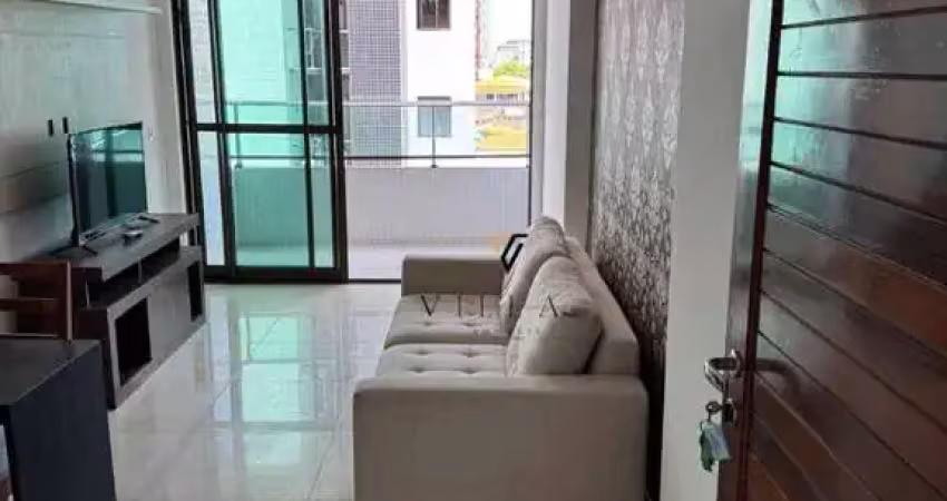 Apartamento com 2 dormitórios, sala. cozinha americana e varanda à venda, 58 m² por r$ 555.000 - manaíra - joão pessoa/pb