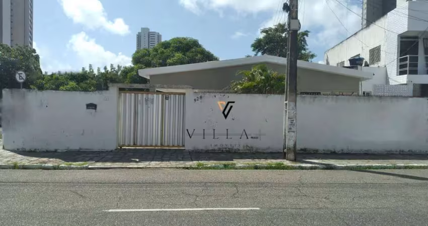 Casa de esquina com 3 dormitórios, 2 salas terraço em l e quintal à venda,, 117 m² por r$ 850.000 - bairro dos estados - joão pessoa/pb