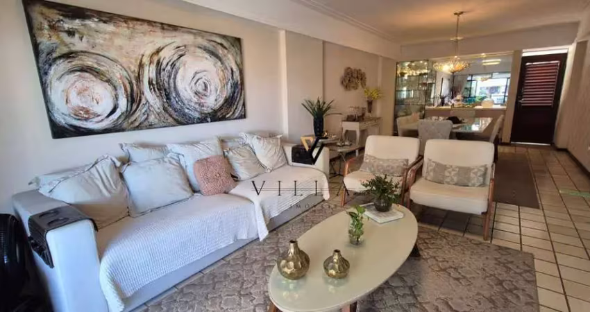 Apartamento espetacular com 4 dormitórios, sala, cozinha e 2 varandas à venda, 218 m² por r$ 850.000 - jardim oceania - joão pessoa/pb