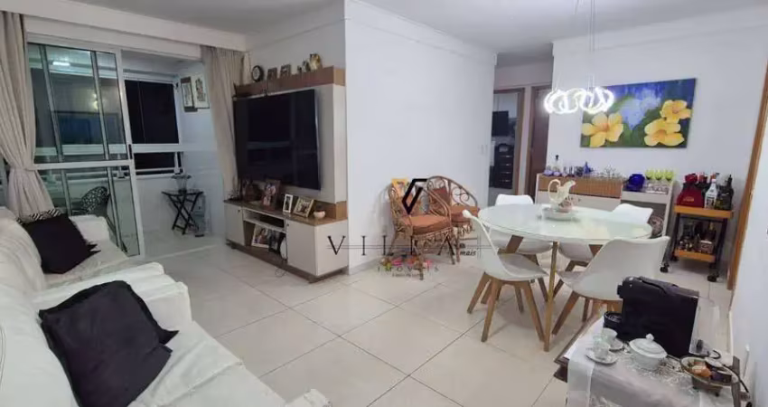 Apartamento extraordinário com 3 dormitórios, 2 salas, cozinha e 2 varandas à venda, 98 m² por r$ 1.100.000 - aeroclube - joão pessoa/pb