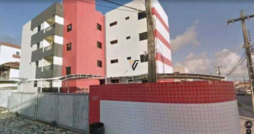 Apartamento com 2 dormitórios, sala, cozinha e varanda à venda, 79 m² por r$ 310.000 - bancários - joão pessoa/pb