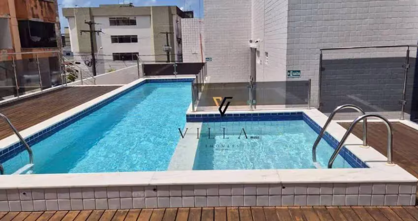 Apartamento amplo com 3 dormitórios, 2 salas, cozinha e varanda à venda, 72 m² por r$ 710.000 - manaíra - joão pessoa/pb