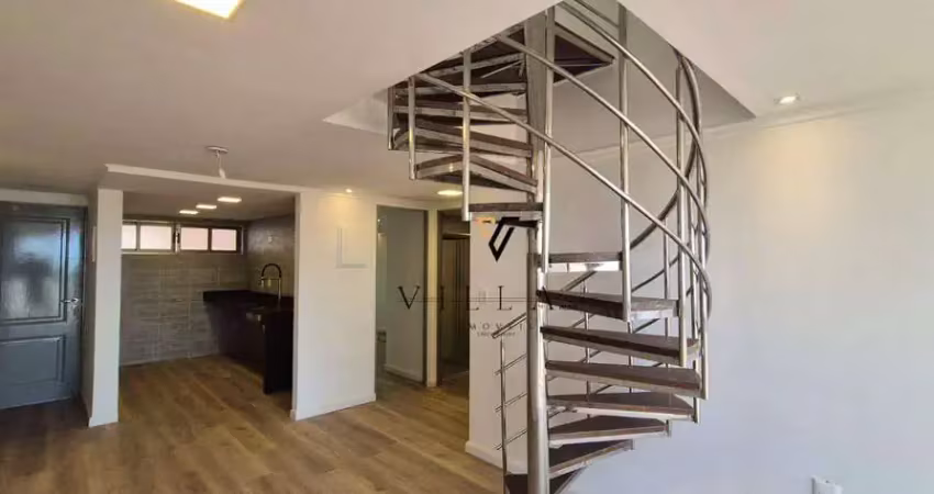 Cobertura ampla com 3 dormitórios, 2 salas, cozinha e 2 varandas à venda, 130 m² por r$ 1.290.000 - cabo branco - joão pessoa/pb