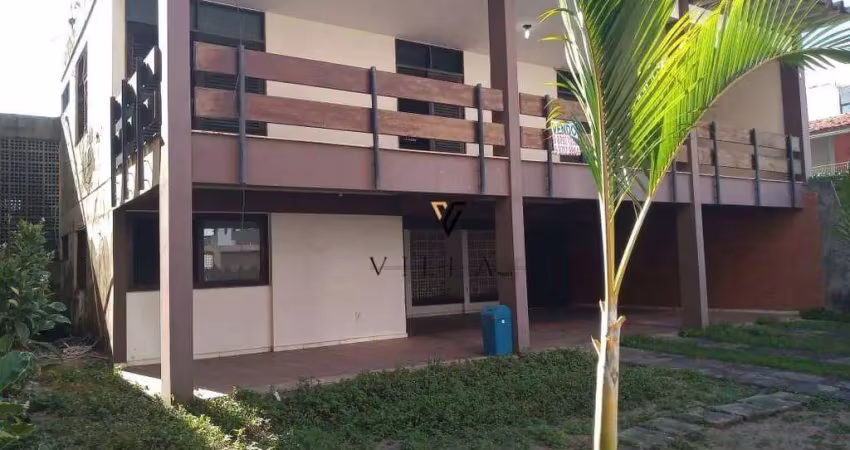 Casa espetacular com 4 dormitórios, 3 salas, cozinha, varanda e terraço à venda, 480 m² por r$ 1.200.000 - miramar - joão pessoa/pb