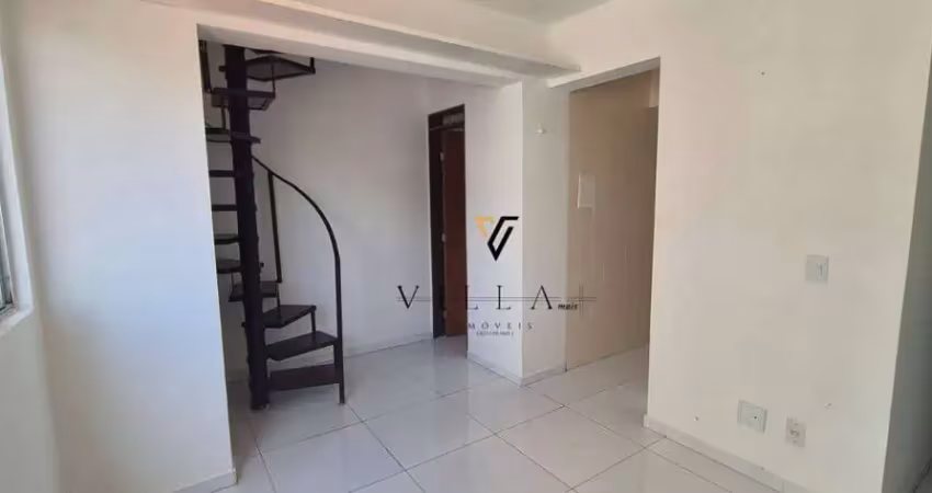 Apartamento duplex com 2 dormitórios, sala e cozinha à venda, 70 m² por r$ 351.000 - tambaú - joão pessoa/pb