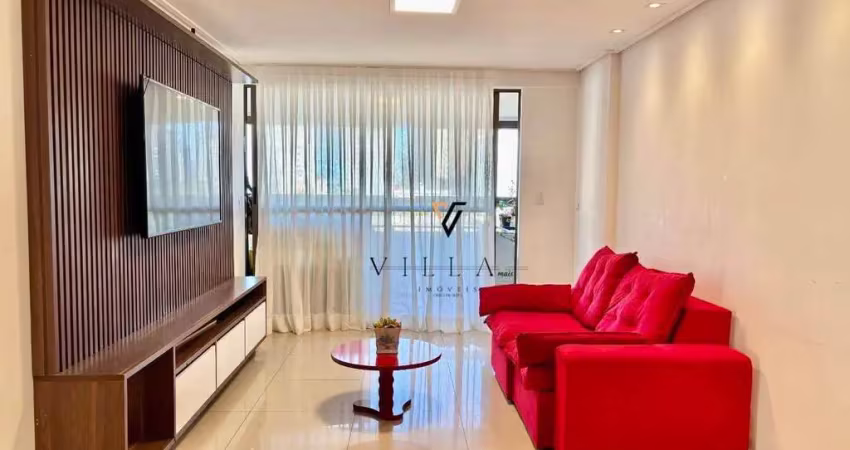 Apartamento excelente com 4 dormitórios, sala para 2 ambientes, cozinha e varanda à venda, 180 m² por r$ 1.500.000 - aeroclube - joão pessoa/pb