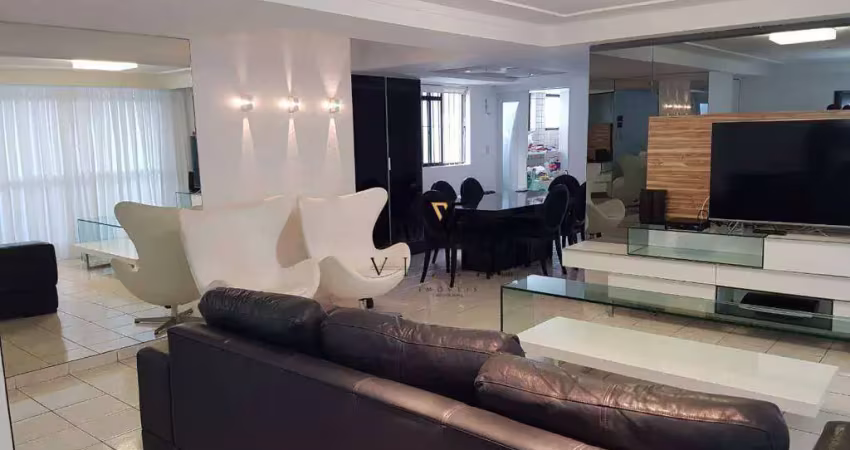 Apartamento belíssimo com 3 dormitórios, 3 salas, cozinha e varanda à venda, 150 m² por r$ 800.000 - jardim oceania - joão pessoa/pb