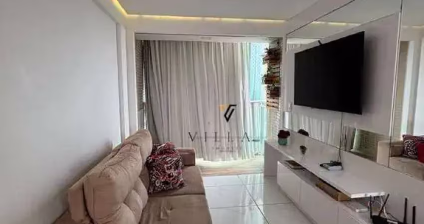 Apartamento excelente com 3 dormitórios, sala para 2 ambientes, cozinha e varanda à venda, 74 m² por r$ 765.000 - jardim oceania - joão pessoa/pb