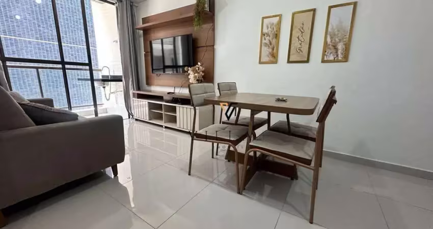 Apartamento excelente com 2 dormitórios, sala, e cozinha americana integradas à venda, 59 m² por r$ 470.000 - intermares - cabedelo/pb