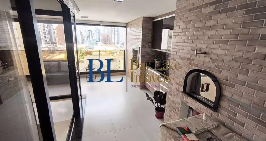 Vende apartamento Jardim Anália Franco 186m² 3 Suítes,  sacada gourmet