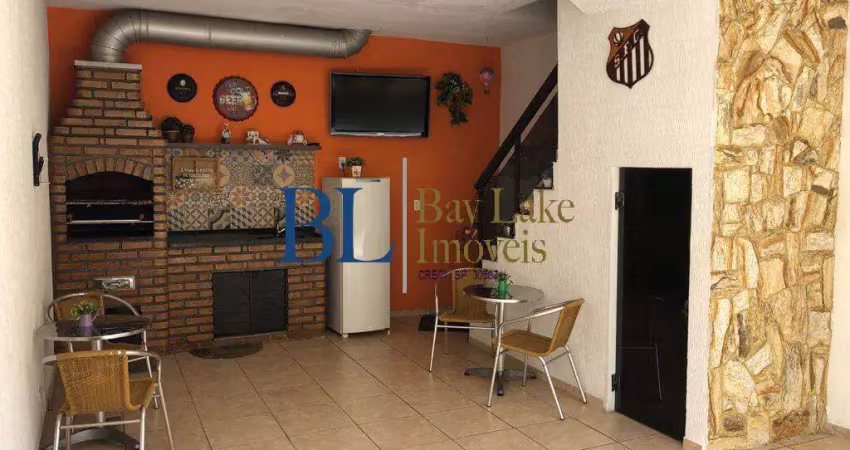 Sobrado em condomínio | 91m² | 3 dorms | 3 vagas | churrasqueira