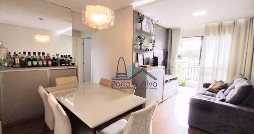 Apartamento com 2 dormitórios, 62 m² - venda por r$ 695.000,00 ou aluguel por r$ 4.918,79/mês - jardim américa - são josé dos campos/sp