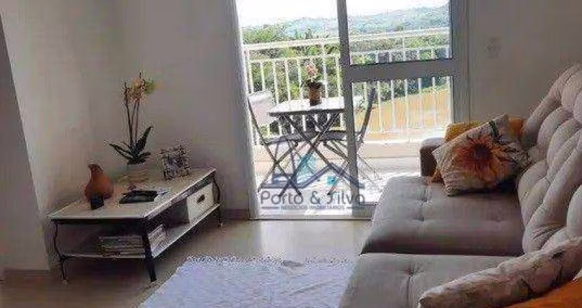 Apartamento com 2 dormitórios à venda, 62 m² por R$ 535.000,00 - Pagador de Andrade - Jacareí/SP