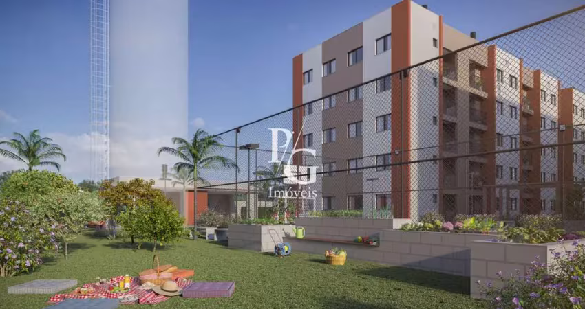 Renda bruta familiar ideal 6 mil reais - entrada parcelada - apto 2 quartos e sacada com churrasquinheira em atuba, pinhais/pr