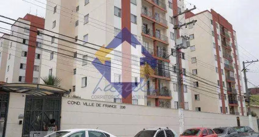 Apartamento para venda em são paulo, vila araguaia, 3 dormitórios, 1 banheiro, 1 vaga