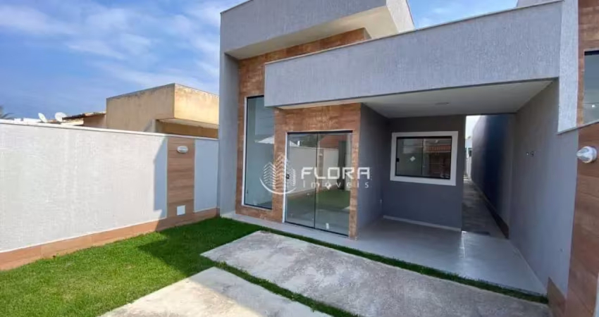 Casa em itaipuaçu com 3 dormitórios à venda, 100 m² por r$ 500.000 - jardim atlântico central (itaipuaçu) - maricá/rj