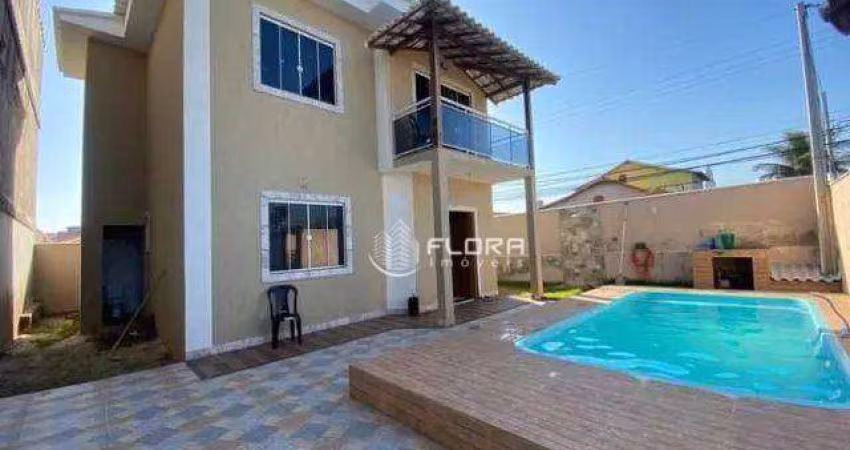 Casa com 4 dormitórios à venda, 170 m² por R$ 650.000 - Guaratiba - Maricá/RJ